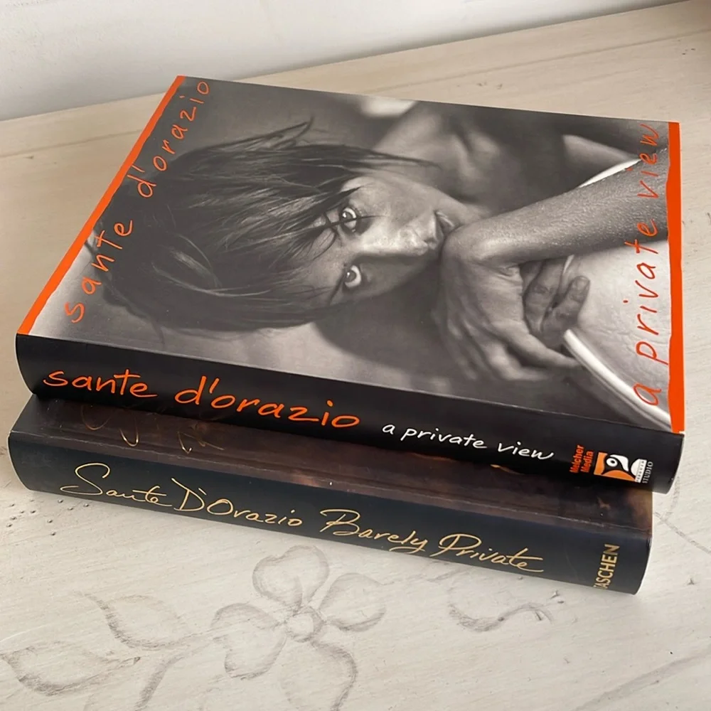 SANTE D’ORAZIO “ BARELY PRIVATE” & “A PRIVATE VIEW” PHOTOGRAPHY BOOKS